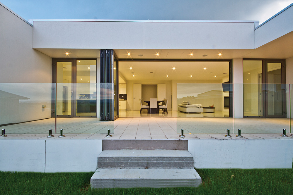 white modern design house